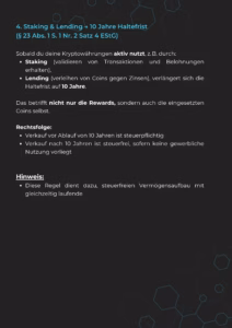 Leitfaden Kryptosteuer Seite 1